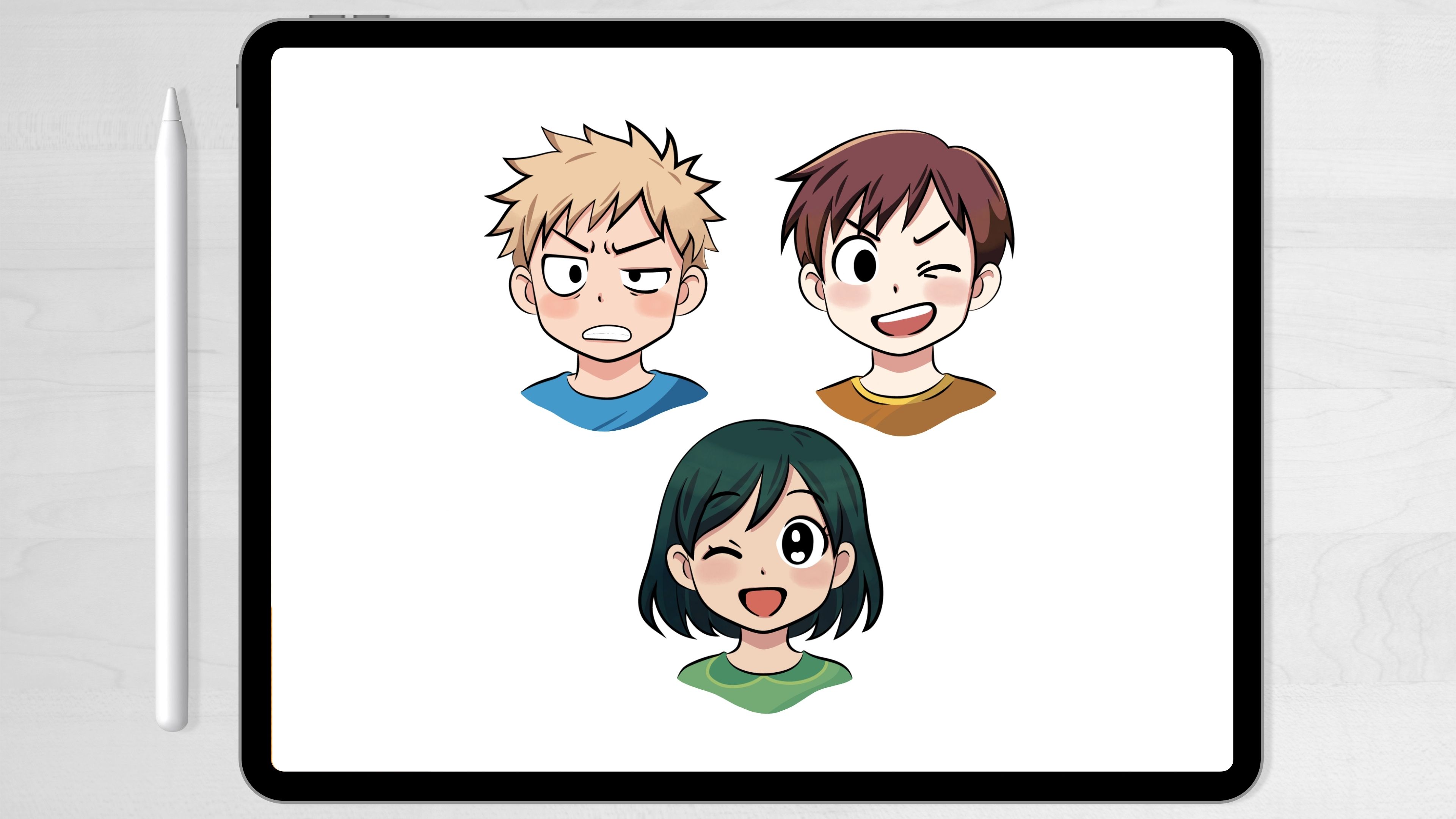 Simple Anime Eye Tricks lesson from Drawing Desk