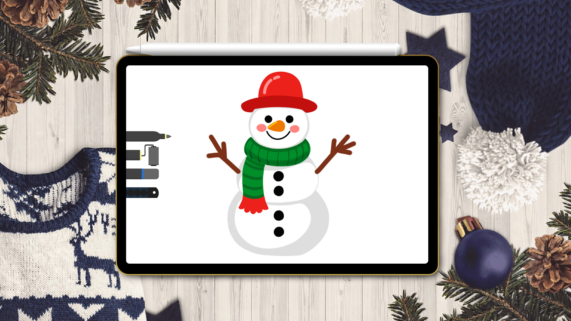 Frosty the snowman drawing lesson